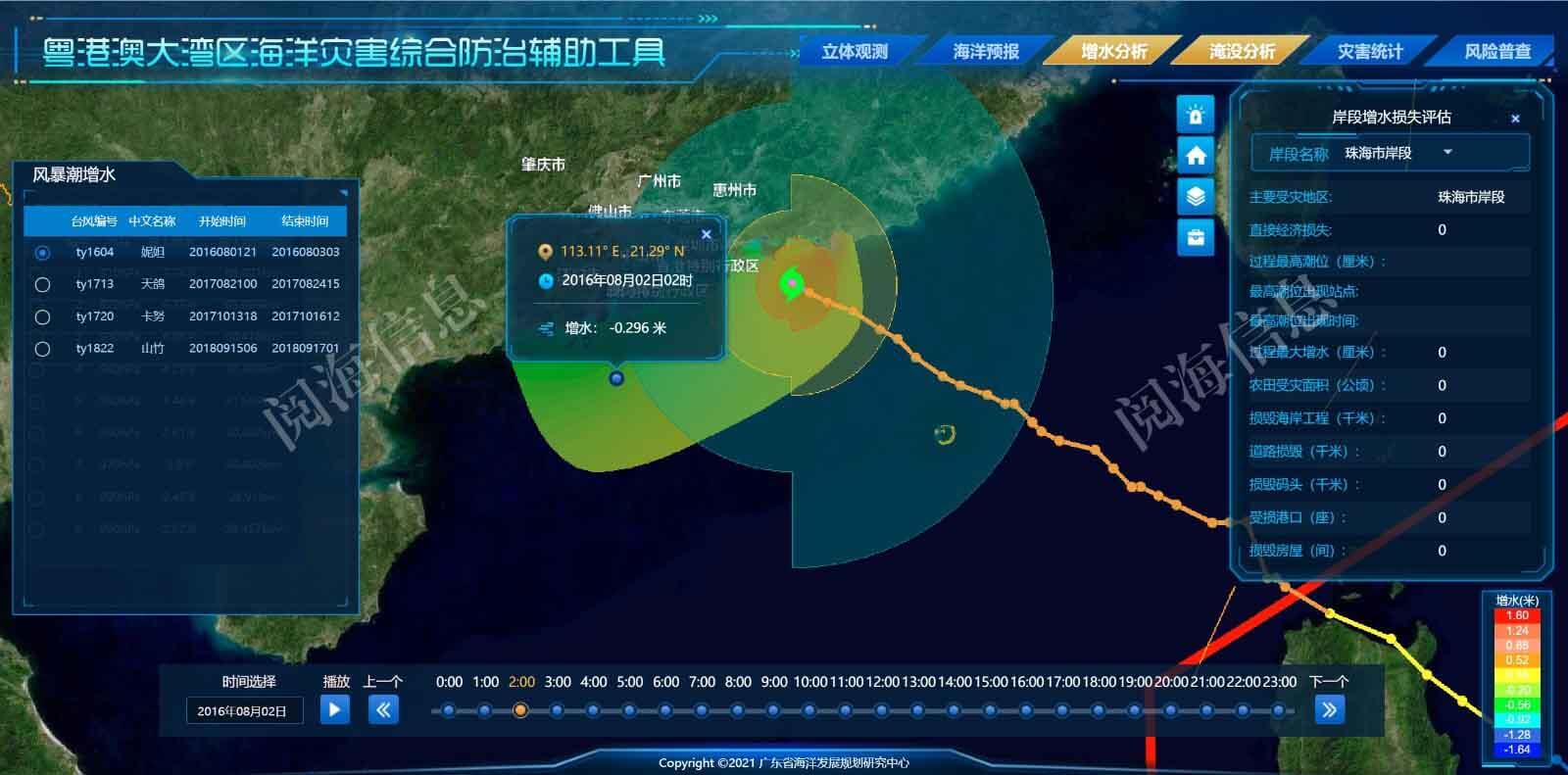 粤港澳大湾区海洋灾害综合防治辅助工具 粤港澳大湾区海洋灾害综合防治辅助工具